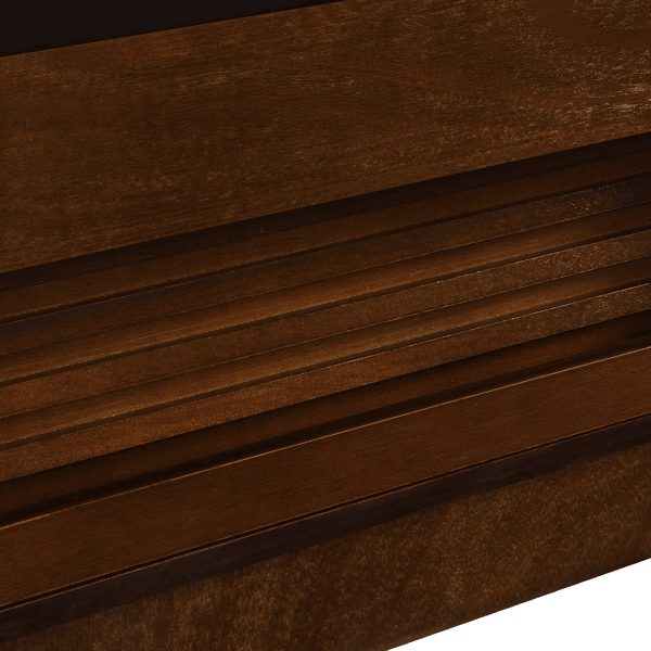 Modern Rectangle Coffee Table with 4 Drawers and 2 Display