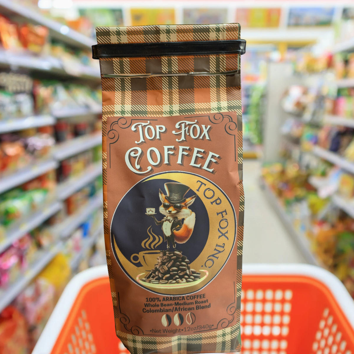 TopFox Whole Bean Coffee