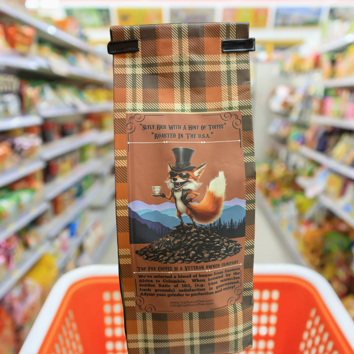 TopFox Whole Bean Coffee