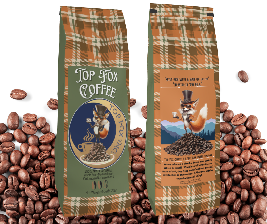 TopFox Whole Bean Coffee