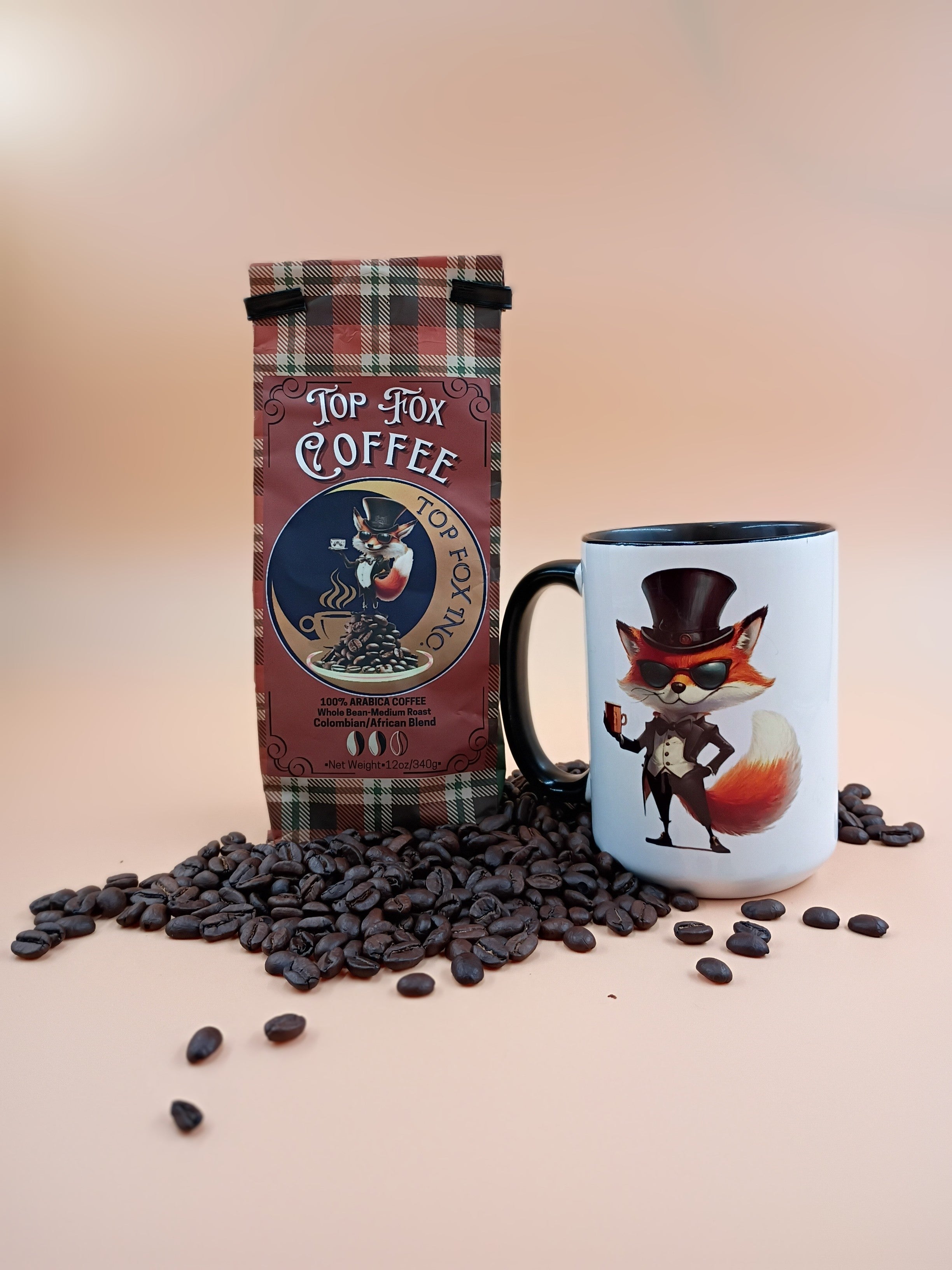 TopFox Whole Bean Coffee