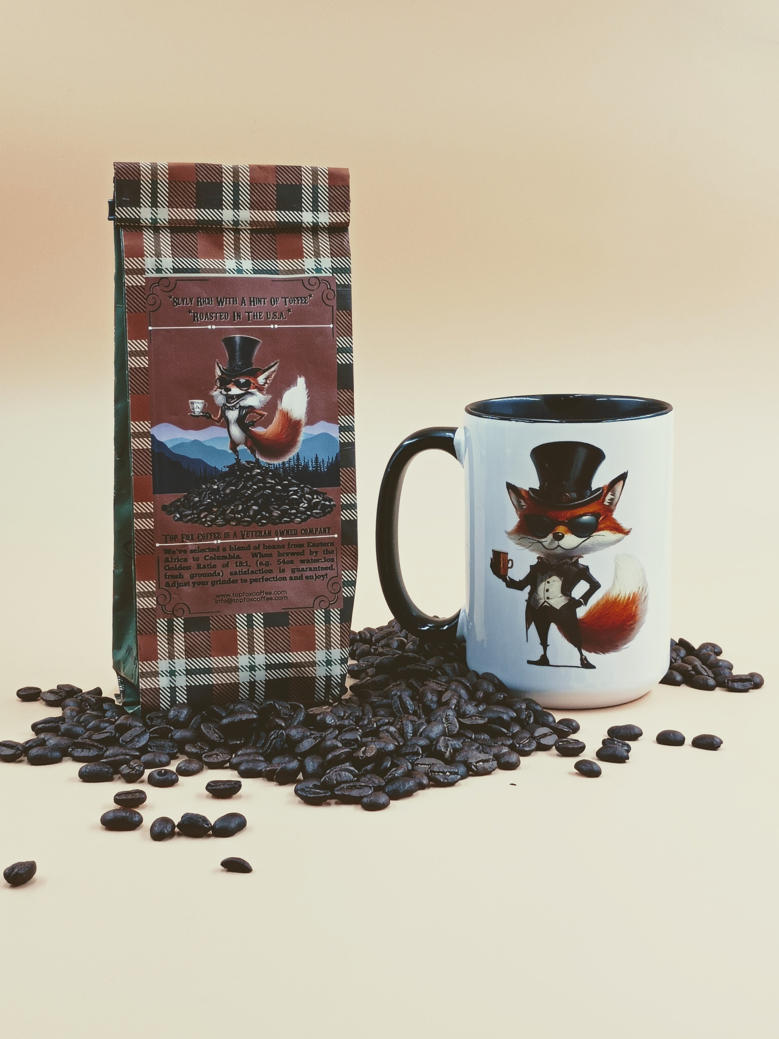 TopFox Whole Bean Coffee