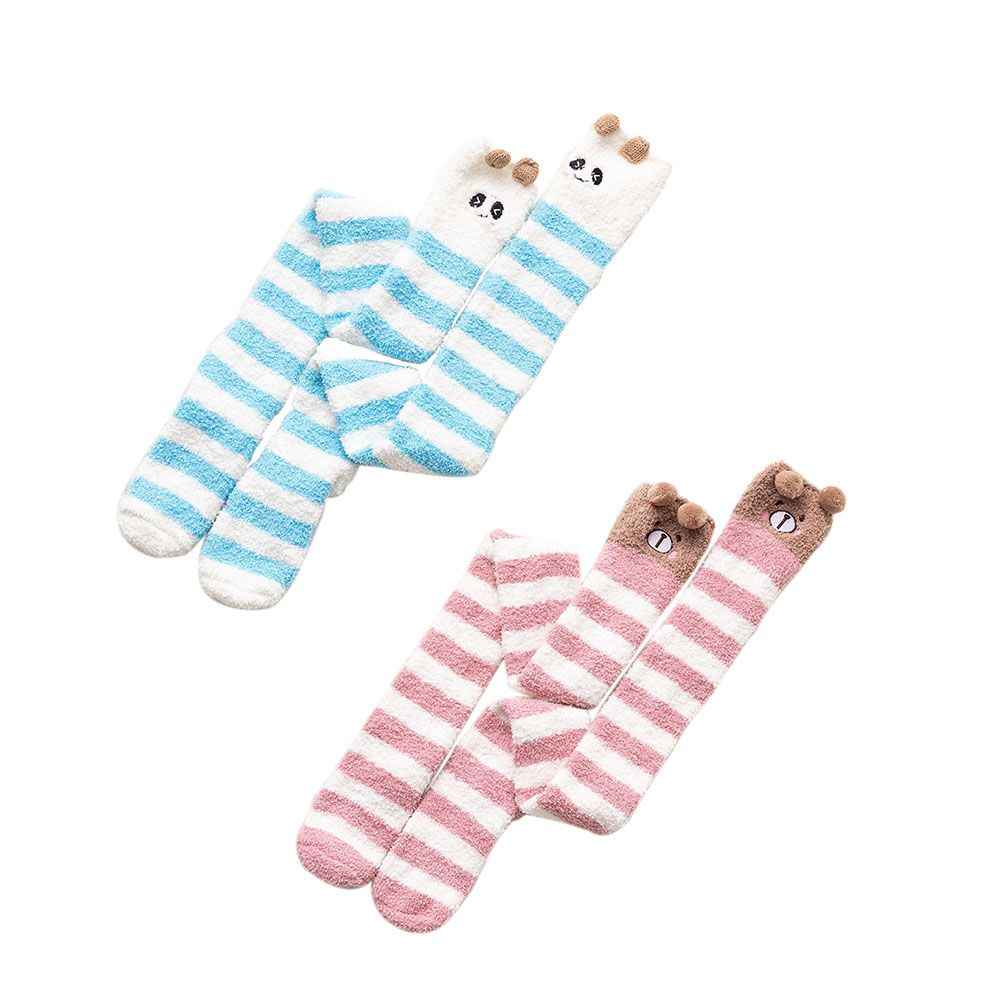 Warm Fuzzy Over Knee High Stockings for Girls Womens