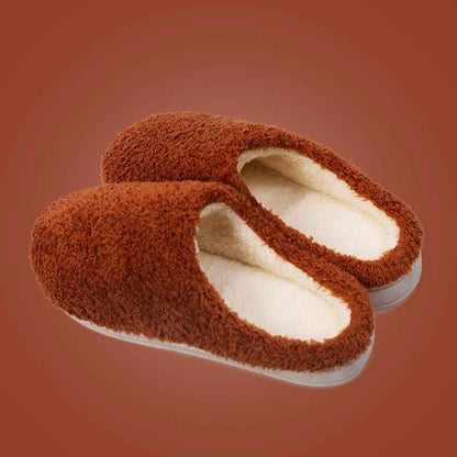 Womens Slip on Fuzzy House Slippers Memory Foam Slippers