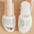 Pearl Letter Bride Cross-border Popular Women Slipper Single