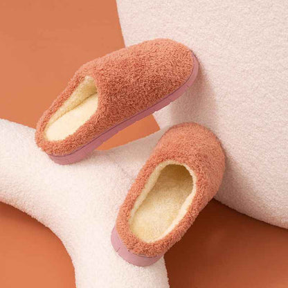 Womens Slip on Fuzzy House Slippers Memory Foam Slippers