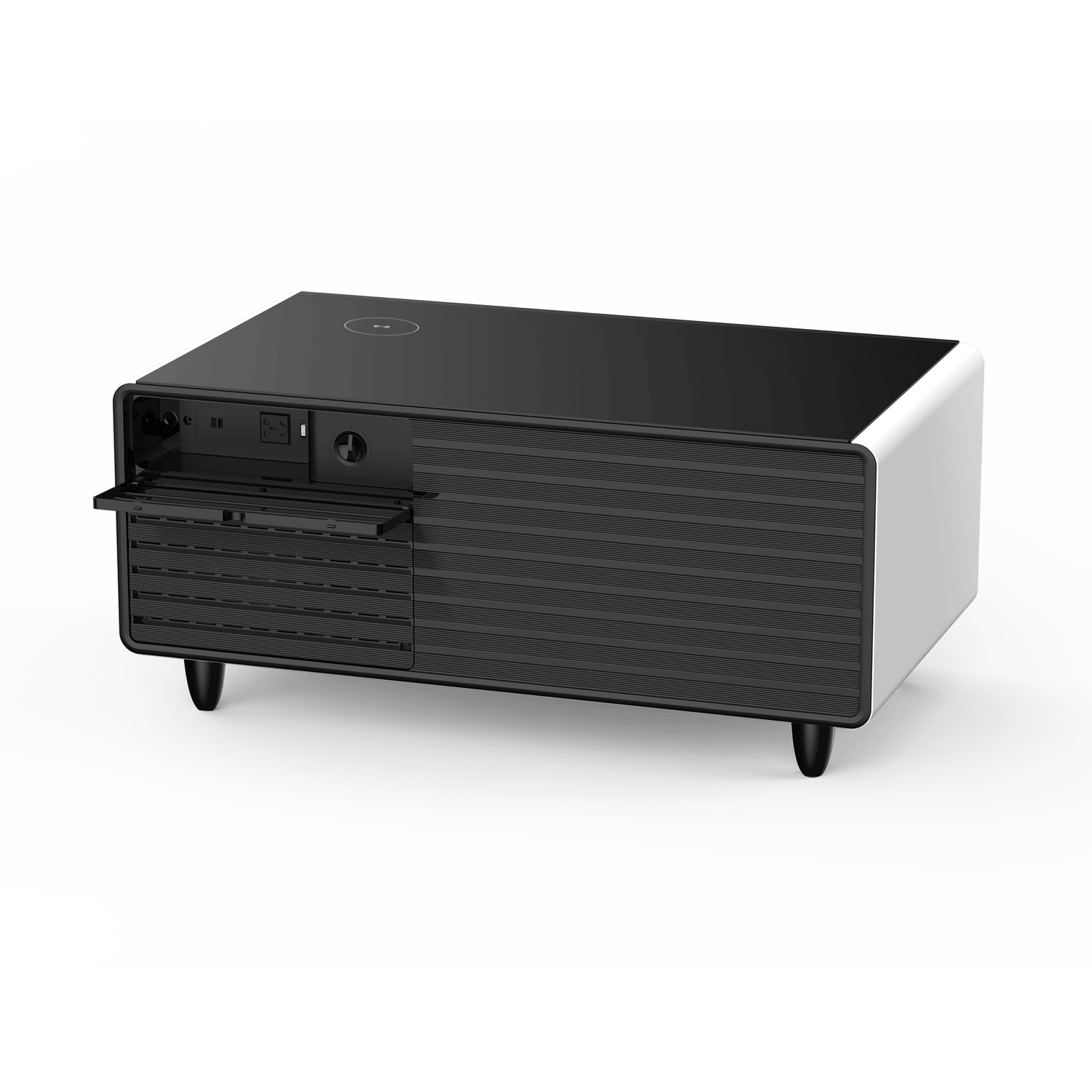 Modern Smart mini Coffee Table with Built in Fridge