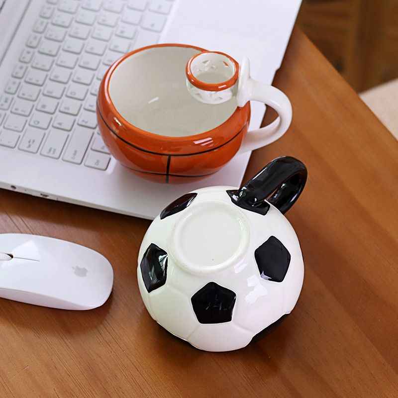 Mug with Hoop Ceramic Coffee