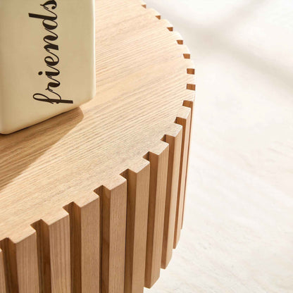 Drum Coffee Table Oval Coffee Table 