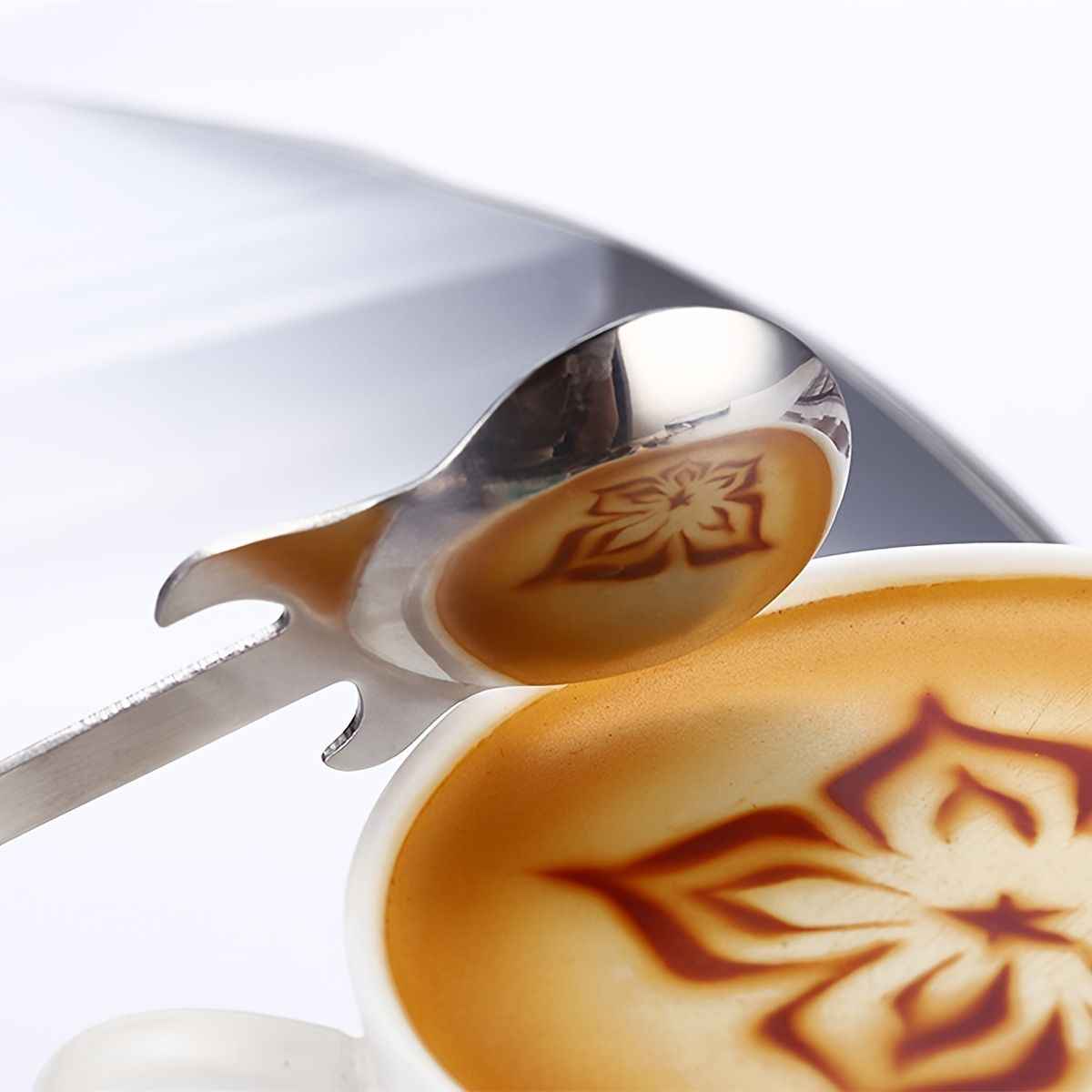 Creative Stainless Steel Guitar Shaped Coffee Stirring Spoon