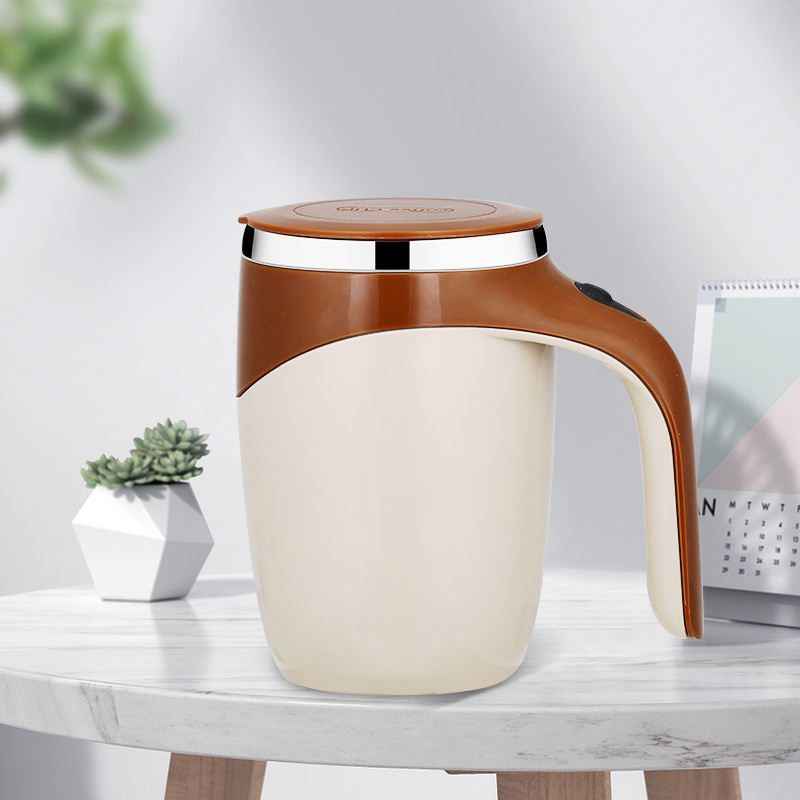 Auto Mixing Cup Magnetic Stainless Steel Mug Coffee Cup