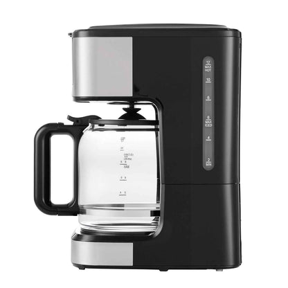 VEVOR Programmable Coffee Maker, 12 Cup Programmable Drip Coffee Makers with Touch Screen, 4-Hour Keep Warm Coffee Makers Drips, 2 Brew Strengths Drip Coffee Machine for Home, 24-Hour Programmable