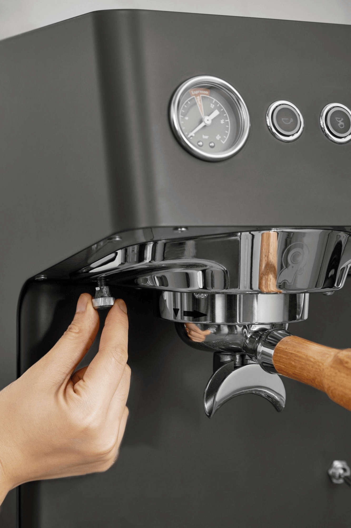 PSG3028A American-style espresso machine, semi-automatic coffee maker with 1450W power and 15Bar espresso extraction. Features ULKA high-pressure pump, 1.7L water tank, ivory white finish, steam mil