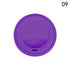1pc Silicone Drinking Lid; Spill-Proof Cup Lids; Reusable Coffee Mug Lids; Coffee Cup Covers
