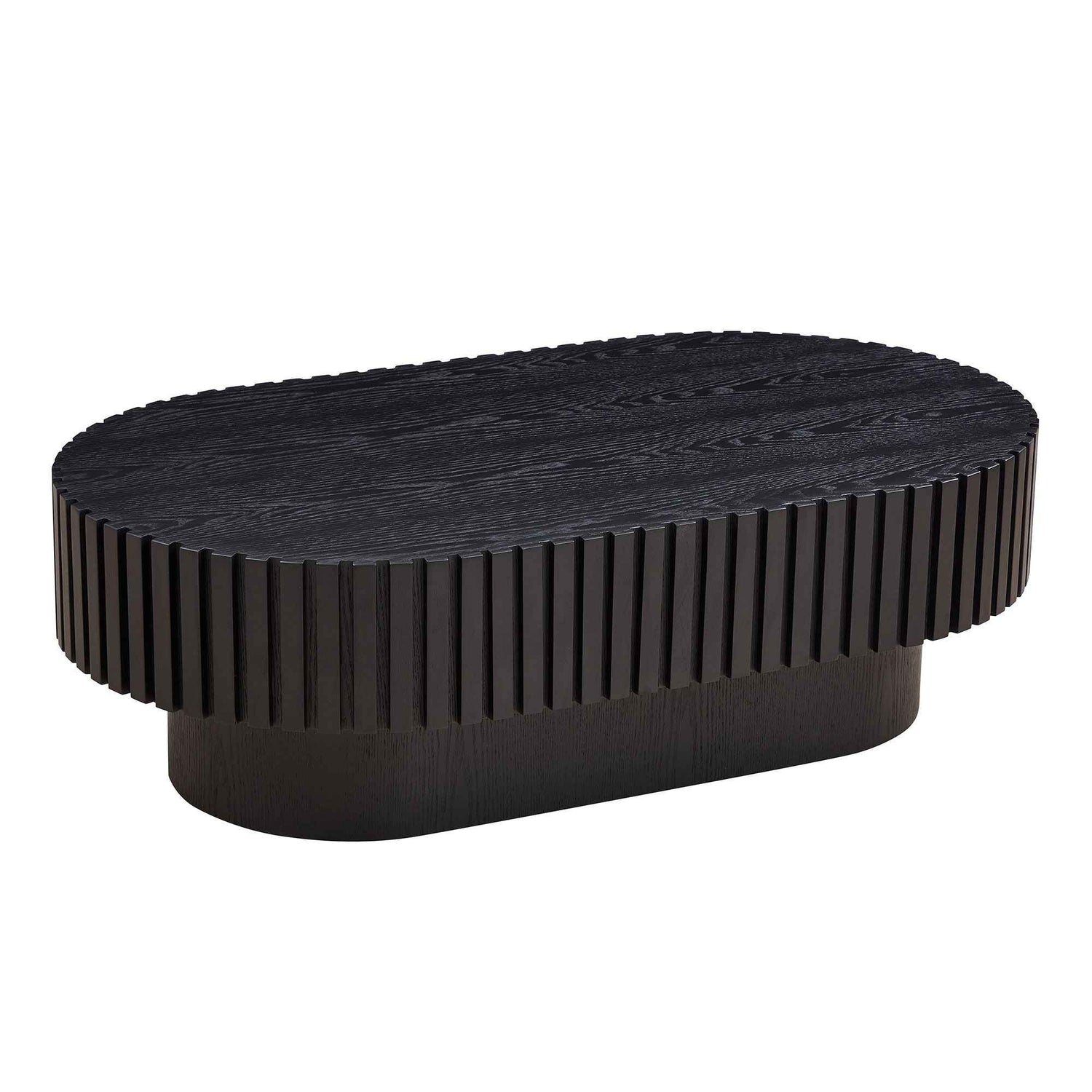 Drum Coffee Table Oval Coffee Table 