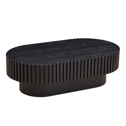 Drum Coffee Table Oval Coffee Table 