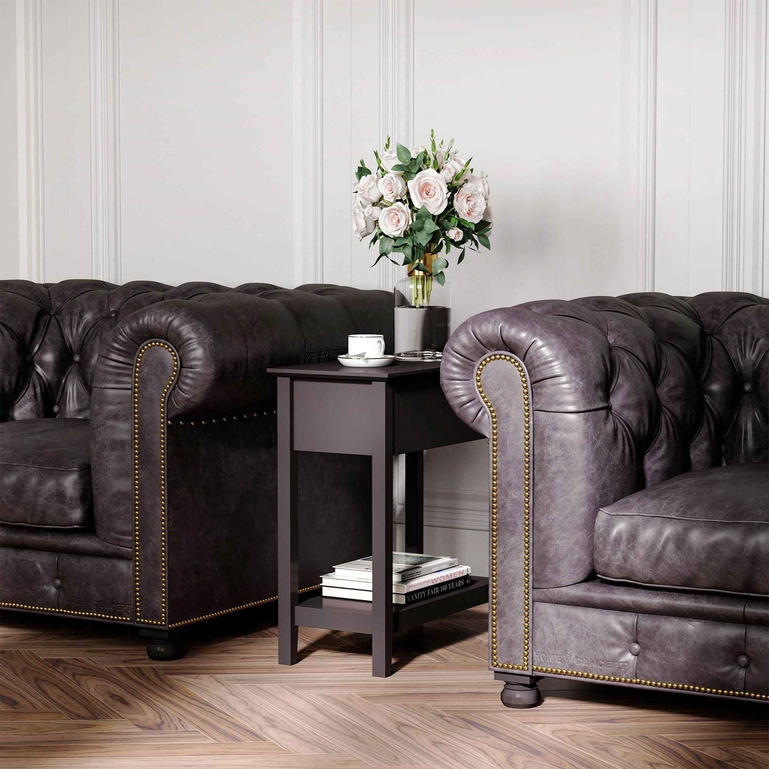 TableFlip Top Storage Hinge Cabinet Bottom Shelf Sturdy