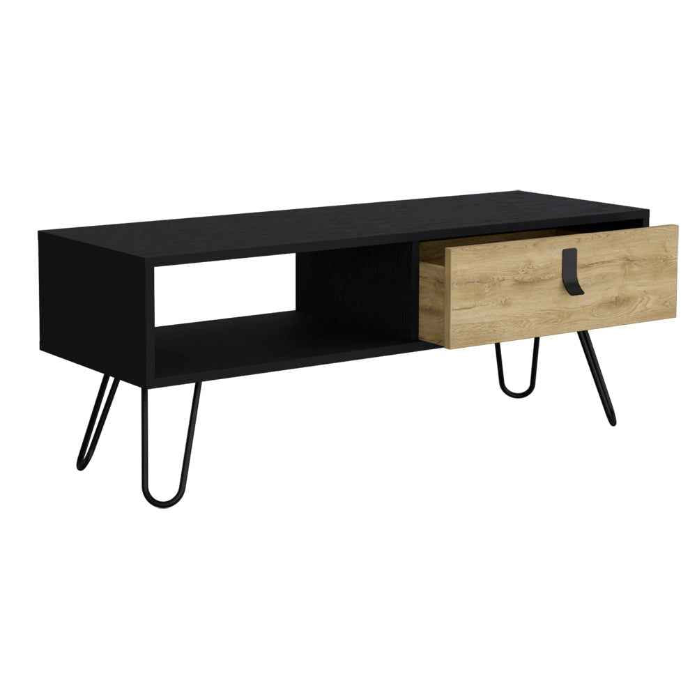 Coffee Table Magness Living Room Black Macadamia