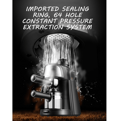 PSCM6810 3.5bar Steam Epresso Machine 4 cup Epresso Machine Epresso cappuccino coffee home compact espresso machine