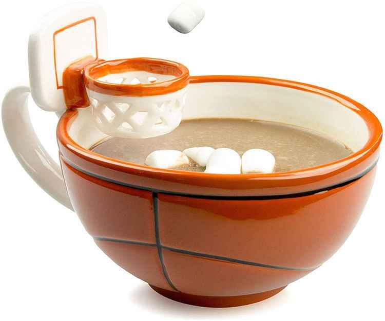 Mug with Hoop Ceramic Coffee