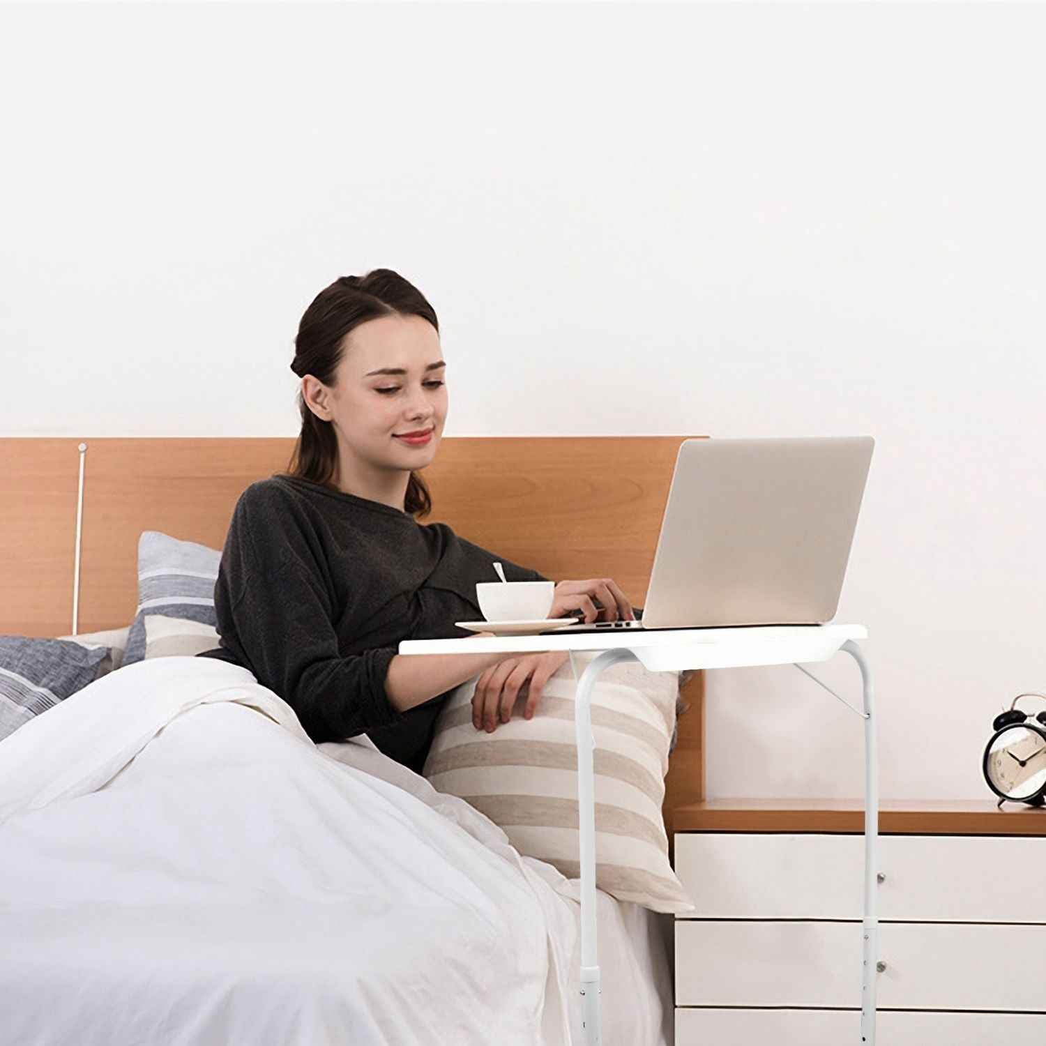  6 Heights 3 Angles Laptop Desk Adjustable Dinner Coffee