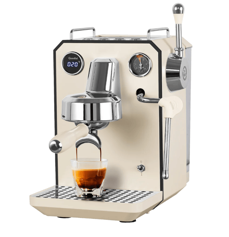 PSG3006W  American-style espresso machine, semi-automatic coffee maker with 1450W power output and 15Bar espresso extraction capacity. Features ULKA high-pressure pump, 1.7L water tank, steam milk fro