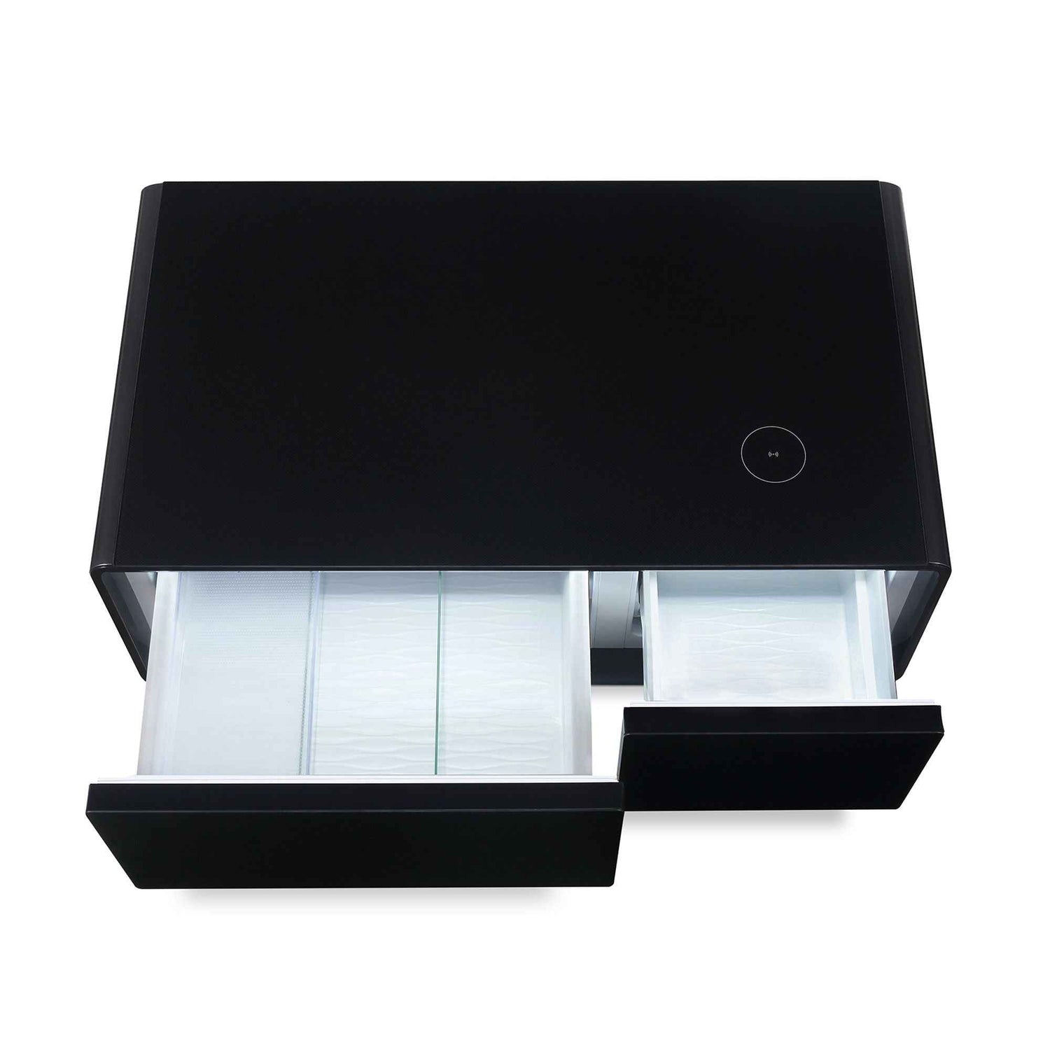 Modern Smart mini Coffee Table with Built in Fridge