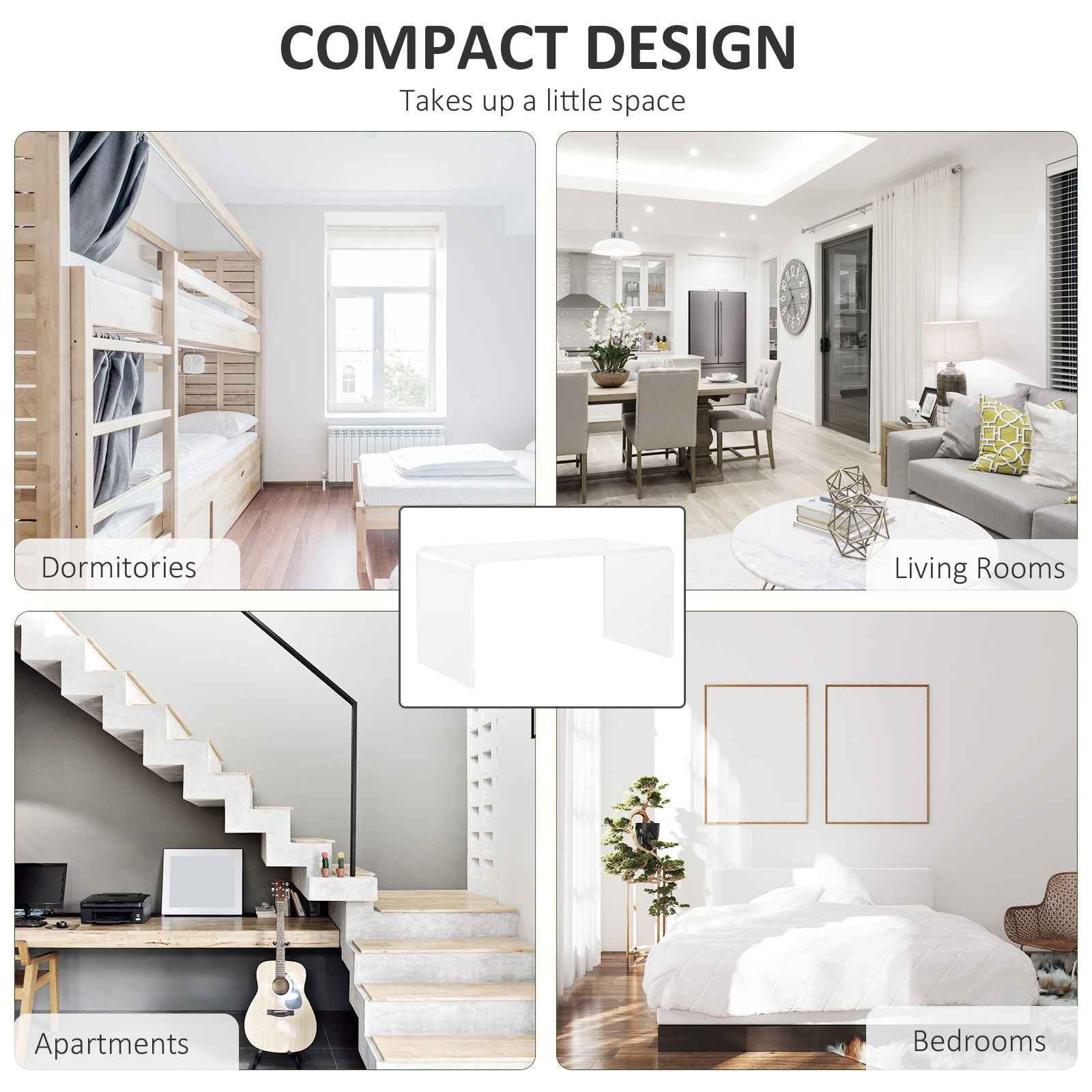 Clear Acrylic Coffee Table 0.5In Thick