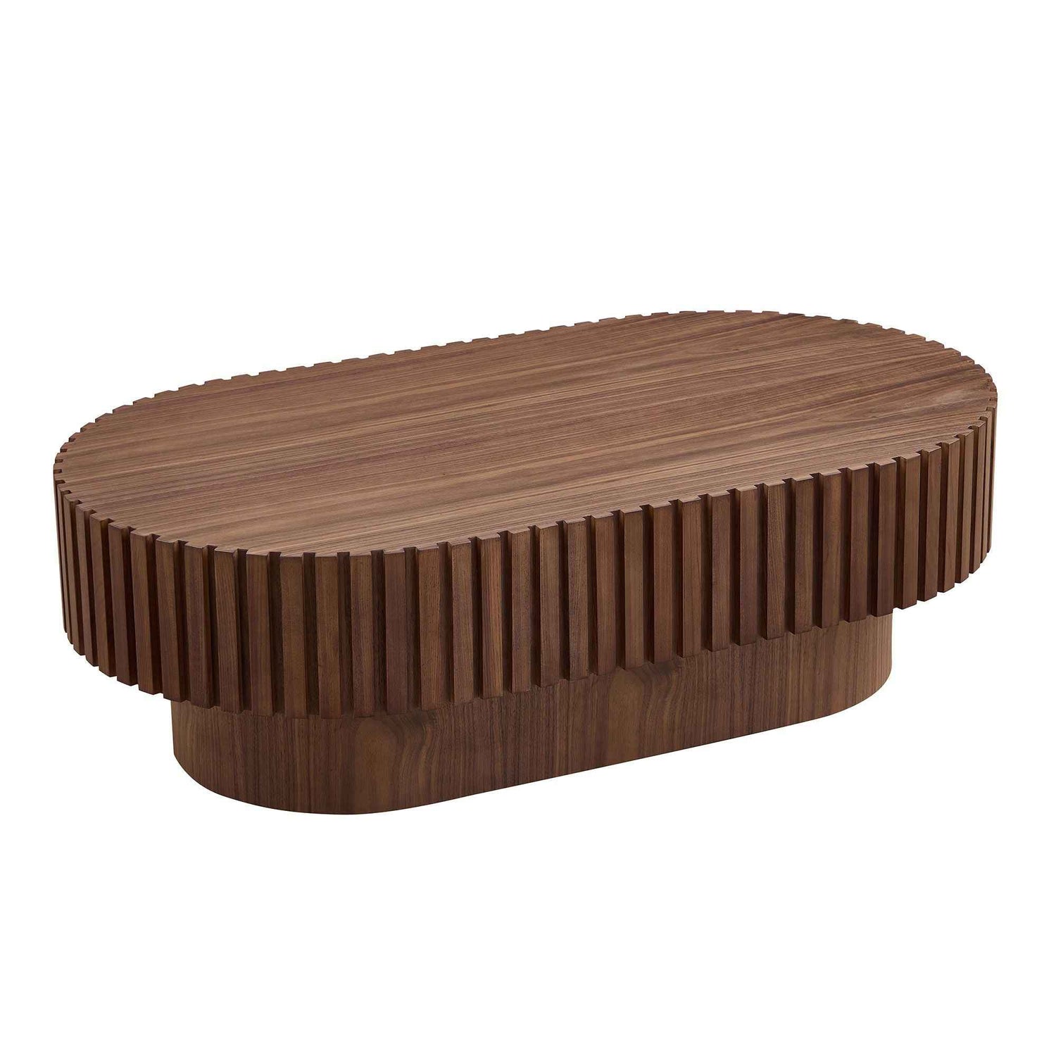 Drum Coffee Table Oval Coffee Table 