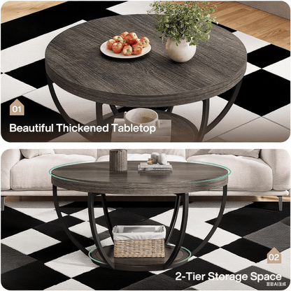 Center table boasts Coffee Table  
