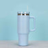1200ml Stainless Steel Mug Coffee Cup Thermal Travel Car Auto Mugs Thermos 40 Oz Tumbler with Handle Straw Cup Drinkware New In