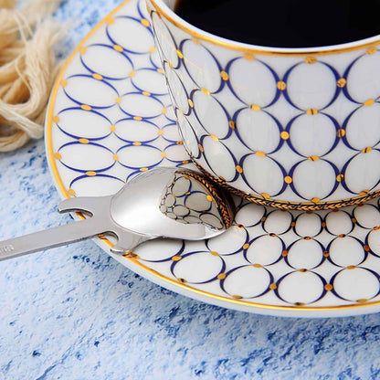 Creative Stainless Steel Guitar Shaped Coffee Stirring Spoon