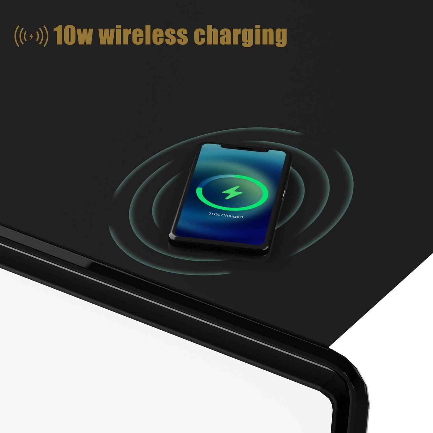 Modern Smart mini Coffee Table with Built in Fridge