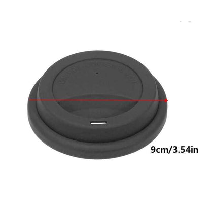 1pc Silicone Drinking Lid; Spill-Proof Cup Lids; Reusable Coffee Mug Lids; Coffee Cup Covers