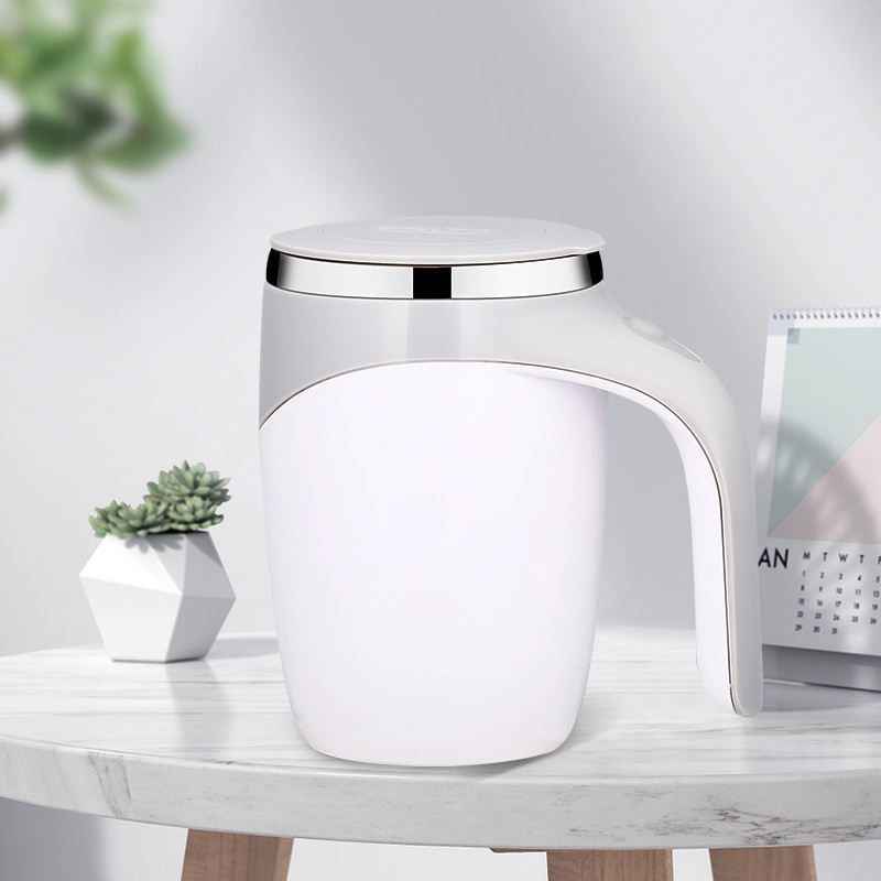 Auto Mixing Cup Magnetic Stainless Steel Mug Coffee Cup