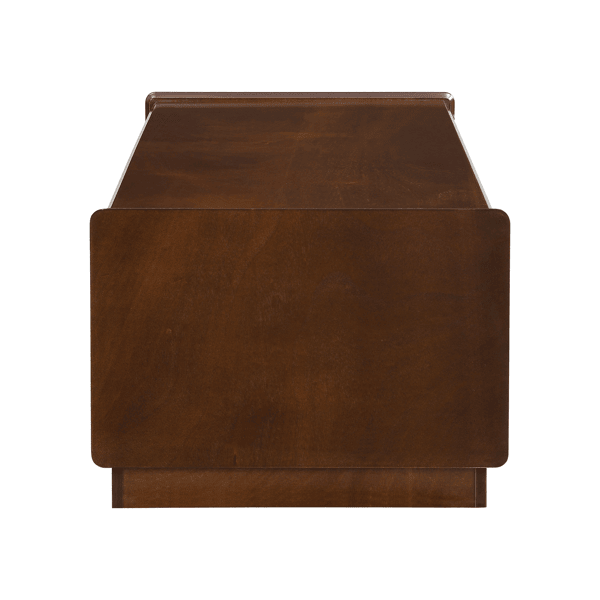 Modern Rectangle Coffee Table with 4 Drawers and 2 Display