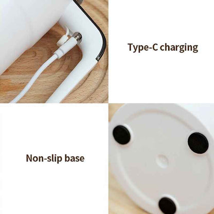 Stainless Steel Self-Stirring Coffee Cup with LED Digital Display