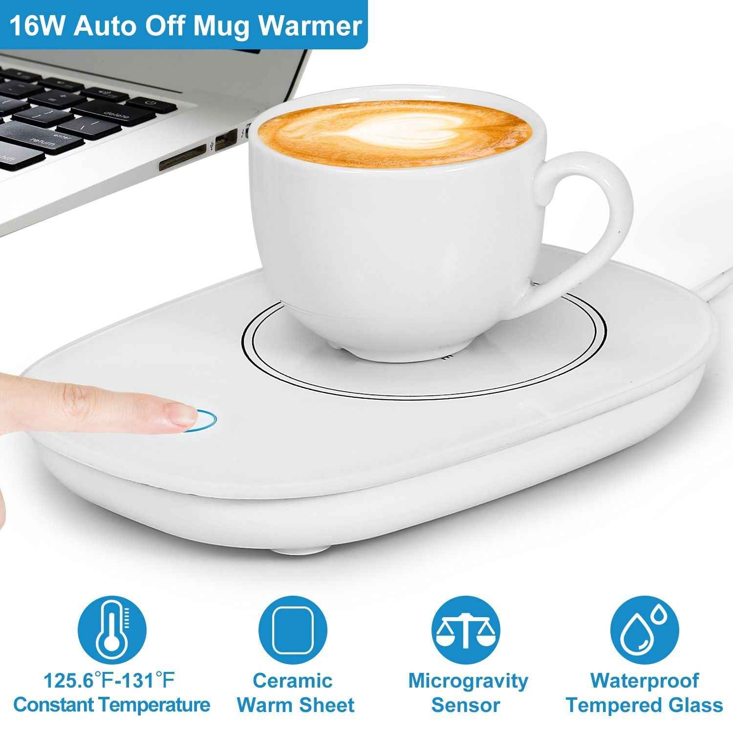 Coffee Mug Warmer Cup Warmer Auto Shut Off Coffee Tea Milk Electric Heater Pad Office Home Desk Coffee Mug Warmer Electric Beverage Warme