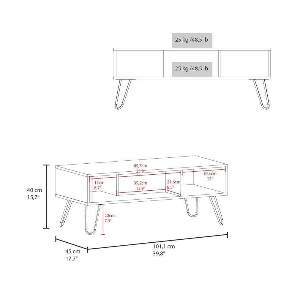 Coffee Table Marydel Living Room Smoke