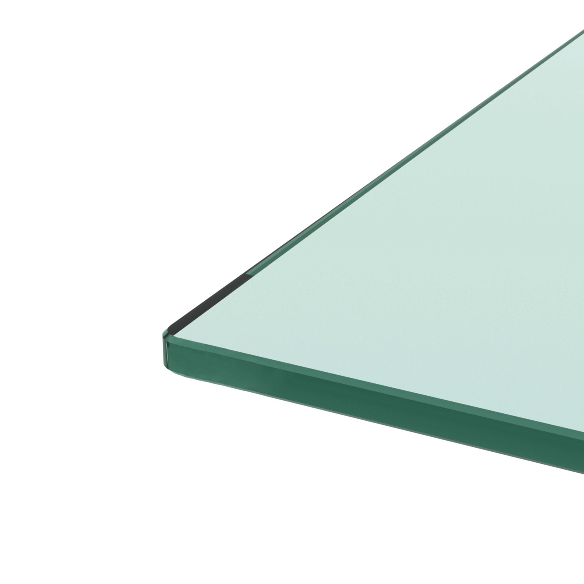 Rectangle Black Glass Coffee Table