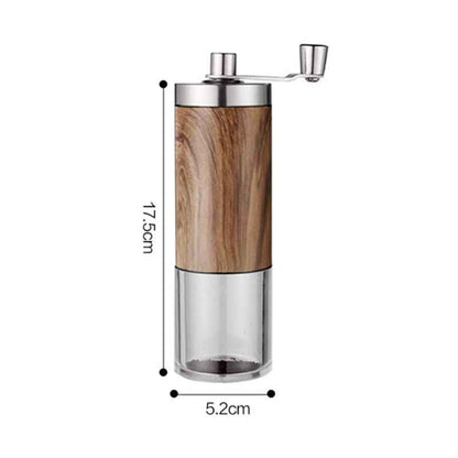 Manual Coffee Grinder Stainless Steel Hand Adjustable Steel Core Burr For Kitchen Portable Coffee Mills Coffee Espresso Press