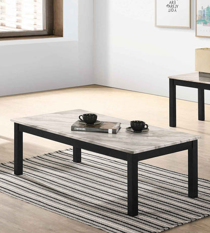 Majestic Beautiful White Faux Marble Top