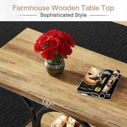 Farmhouse wooden Coffee Tab le